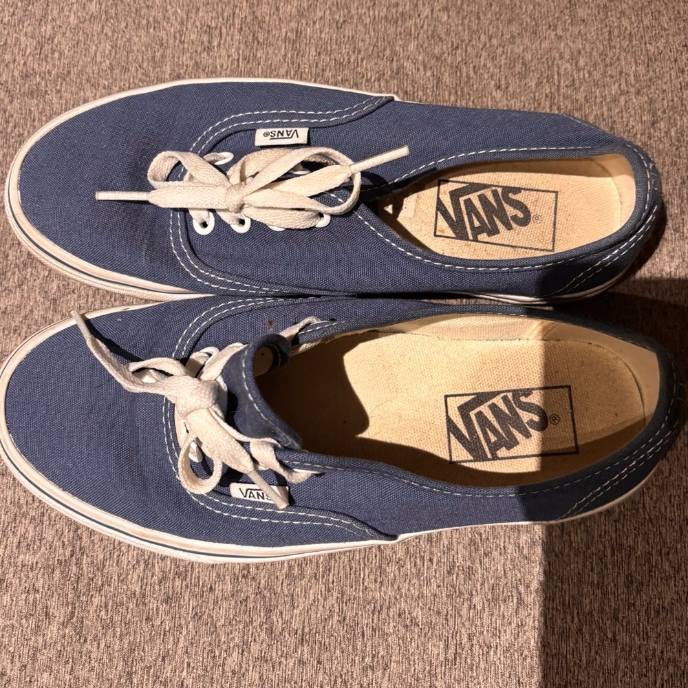 Vans Blue Canvas Sneakers - Picture 2 of 3